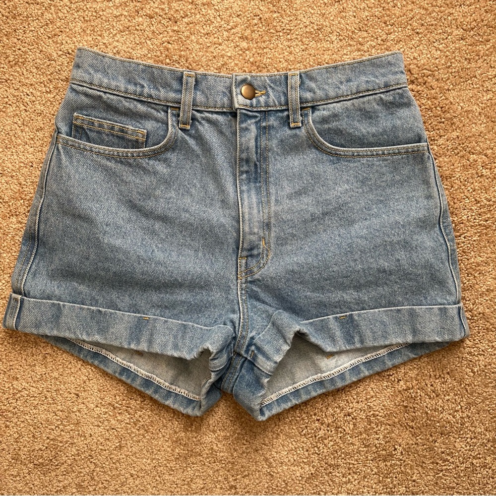 American Apparel denim shorts